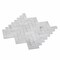 Apollo Tile Sample, 1X3 Honed Carrara Herringbone  12.8"x11.9" Marble Mosaic Tile APLKB99H05PEC29 Sample - alternate 2